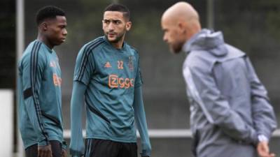 Hakim Ziyech (C). EFE/EPA/OLAF KRAAK/Archivo