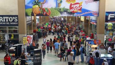 Cientos de ciudadanos llenaron ayer la terminal. Empresas de transporte trabajarán normalmente. Fotos: Franklin Muñoz.