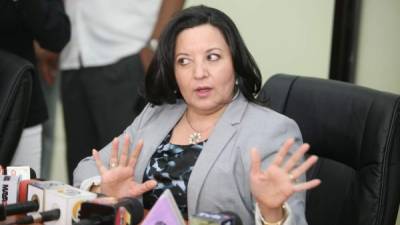 Yolani Batres, titular de la Secretaría de Salud.