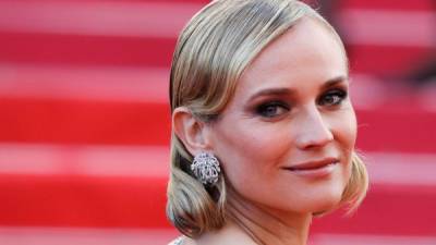 La actriz alemana Diane Kruger durante la 71 edición del Festival de Cine de Cannes. Foto AFP.