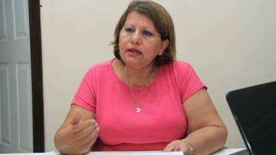 Delia Tercero, epidemióloda de la Región Departamental de Salud.