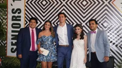 Óscar Vicente Carrión, Krista Rojas, Eduardo Leiva, Giselle Wolozny y Emilio Abufele
