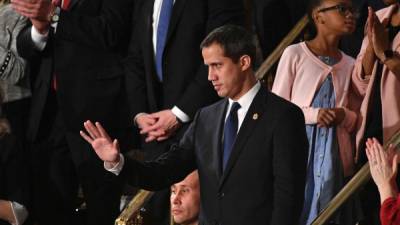 El líder opositor venezolano Juan Guaidó.AFP