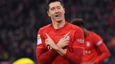 Robert Lewandowski es la máxima figura en el ataque del Bayern Múnich.