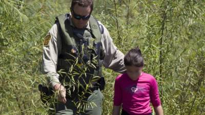 La mayoría de los niños detenidos son de origen guatemalteco.