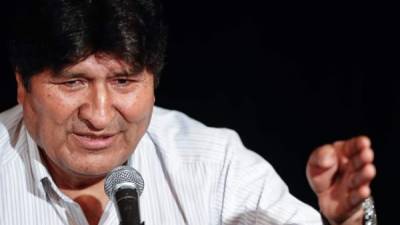 En la imagen, el expresidente de Bolivia Evo Morales. EFE/Juan Ignacio Roncoroni/Archivo.