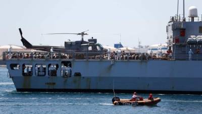 España dará asilo a más de 600 migrantes que permanecieron varios días a la deriva en el mar tras ser rechazados por Italia./AFP.