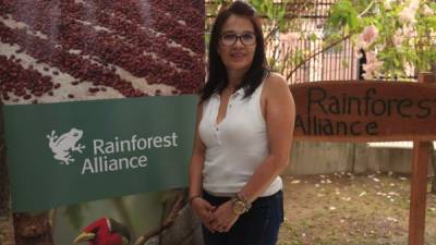 Fortín, directora de la oficina de Rainforest Alliance en Honduras.