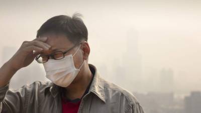 La contaminación atmosférica afecta la salud en general.