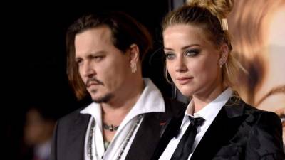 Johnny Depp y Amber Heard.