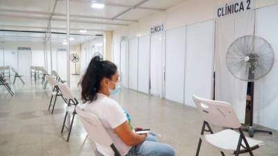 Los triajes están vacíos, son pocas las personas con síntomas de covid que acuden a estos centros en San Pedro Sula.