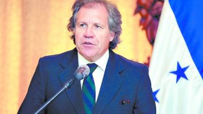 El secretario general Luis Almagro.