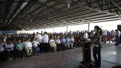En San Pedro Sula, la iniciativa presidencial logró ayudar hasta la fecha a cerca de 3,000 familias pobres.