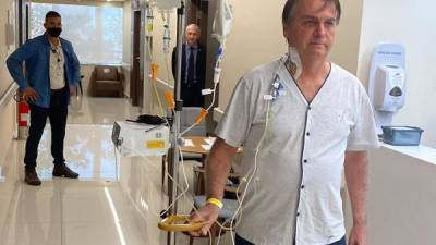 Bolsonaro está siendo atendido en el hospital Vila Nova Star, de Rio de Janeiro y ha respondido bien al tratamiento.