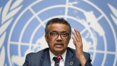 Tedros Adhanom Ghebreyesus, el jefe de la OMS./