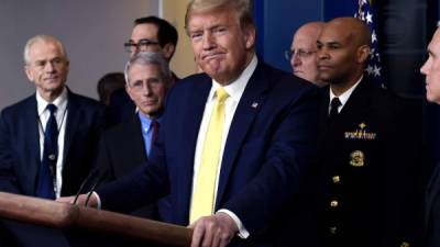 El presidente de EEUU, Donald Trump. Foto: AFP