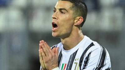 Cristiano Ronaldo acumula 23 goles en 23 partidos disputados en la presente Serie A. Foto AFP.