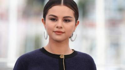 La actriz y cantante Selena Gómez posa antes de la exhibición de su película 'The Dead Don't Die' en la 72 edición del Festival de Cannes este 15 de mayo de 2019. AFP