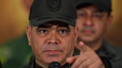 El ministro de Defensa, Vladimir Padrino, respondió a la advertencia de Trump a los militares venezolanos./AFP.