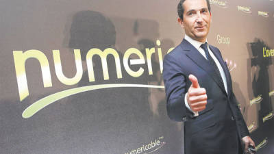 Patrick Drahi, busca comprar SFR, filial de telecomunicaciones del grupo Vivendi