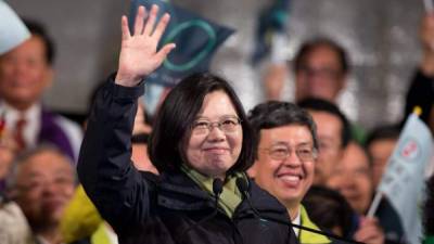 Tsai Ing-wen presidenta electa de Taiwán. EFE