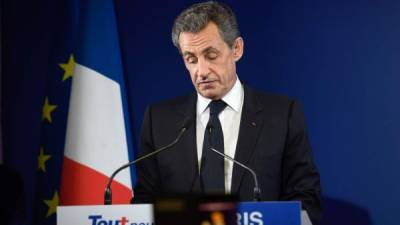 El expresidente de Francia, Nicolas Sarkozy, quedó eliminado en la primera vuelta electora de su país.