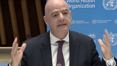 Gianni Infantino es el presiden de la Fifa, organismo rector del fútbol mundial.