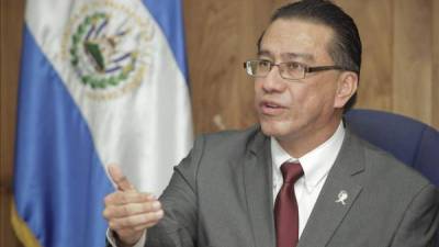 En la imagen, el procurador para la Defensa de los Derechos Humanos (PDDH) de El Salvador, David Morales. EFE/Archivo