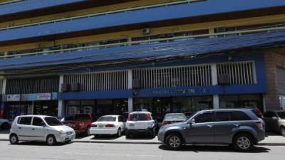 Antiguas oficinas de la Dirección Ejecutiva de Ingresos en Tegucigalpa, en una foto de archivo.