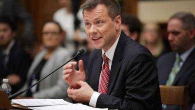 El agente Peter Strzok fue despedido tras destaparse una serie de irregularidades en su participación en la investigación sobre la trama rusa en las elecciones presidenciales de EEUU./AFP.