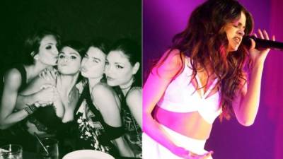 Selena Gomez muestra un curioso aumento en sus senos.