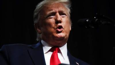 Trump enfrenta una investigación para un inminente juicio político que puede poner fin a su presidencia en EEUU./AFP.