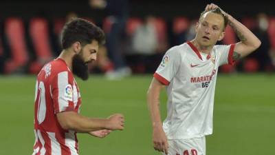 El Sevilla dice adiós a sus opciones de pelear por el campeonato. Foto AFP.