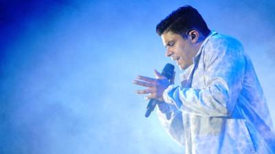 El cantante puertorriqueño Jerry Rivera arrancó suspiros de nostalgia entre el público sampedrano. Fotos: Yoseph Amaya.