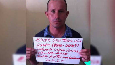 El sargento Elmer Omar Tábora Leiva es el militar detenido.