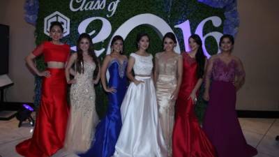 Emy Orellana, Valeria Reynaud, Lideny García, Andrea Chahín, Andrea Núñez, Nohely Martínez y Sofía Ochoa.