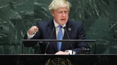 El primer ministro Boris Johnson. AFP