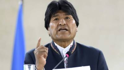 En la imagen, el presidente de Bolivia, Evo Morales. EFE/Archivo