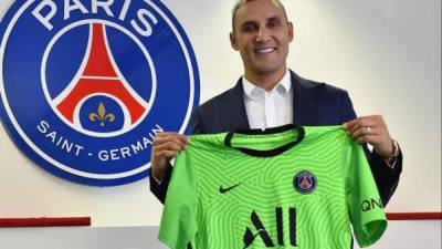 París Saint Germain anunció la extensión del contrato de Keylor Navas por una temporada más. Foto Twitter PSG.