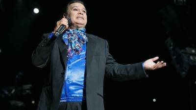 El cantante mexicano Juan Gabriel.