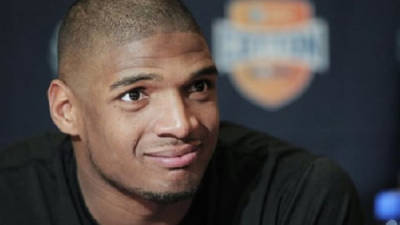 El prospecto de la NFL, Michael Sam.