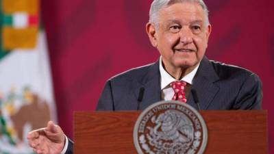 Obrador confirmó su viaje a EEUU y no descartó someterse a una prueba de Covid 19 si la Casa Blanca se lo requiere./EFE.