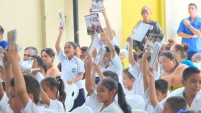 En el centro de educacion básica Ramón Rosa fue el evento.