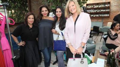 Blanca Bendeck, Carmen Dánzilo, Ana Sikaffy y Brenda Rodríguez.