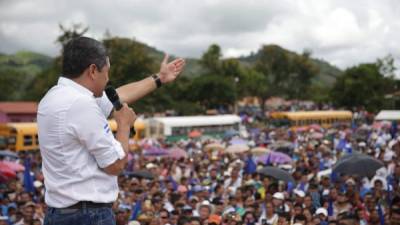 Juan O. Hernández se comprometió a masificar el empleo a nivel nacional si logra la reelección.