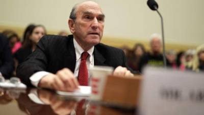 El representante especial de Estados Unidos para Venezuela, Elliott Abrams. Foto: AFP/Archivo