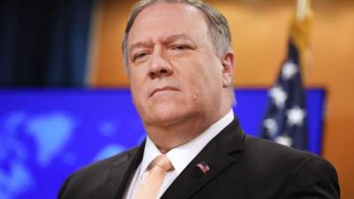 El secretario de Estado de EEUU, Mike Pompeo, ordenó el retiro del personal estadounidense de la embajada en Caracas por el agravamiento de la crisis./AFP.