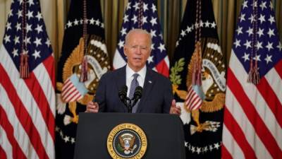 Joe Biden, presidente de Estados Unidos. Foto: EFE