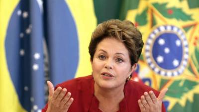 Dilma Rousseff, presidenta de Brasil.