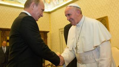 Putin y Francisco se reunieron por primera vez en 2013.